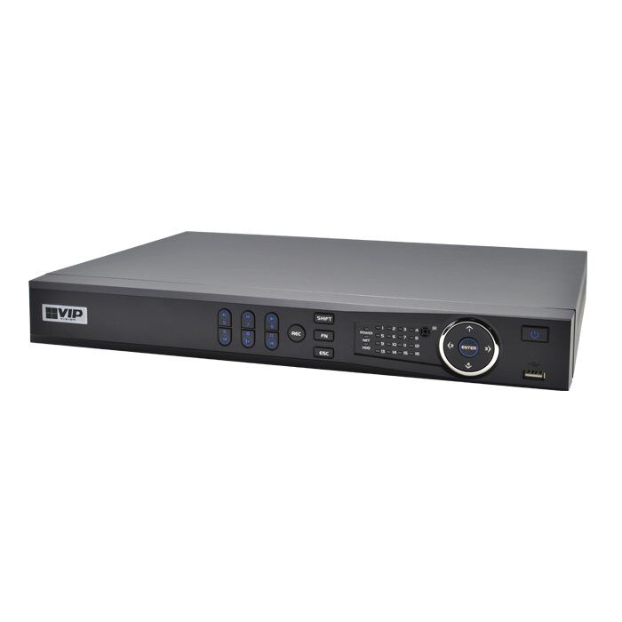 The VIP Vision NVR8PRO7 is an 8 channel network video recorder with extended PoE. It offers Ultra HD broadcast-quality image performance with 8 built-in ePoE for Power over Ethernet at ranges up to 800m